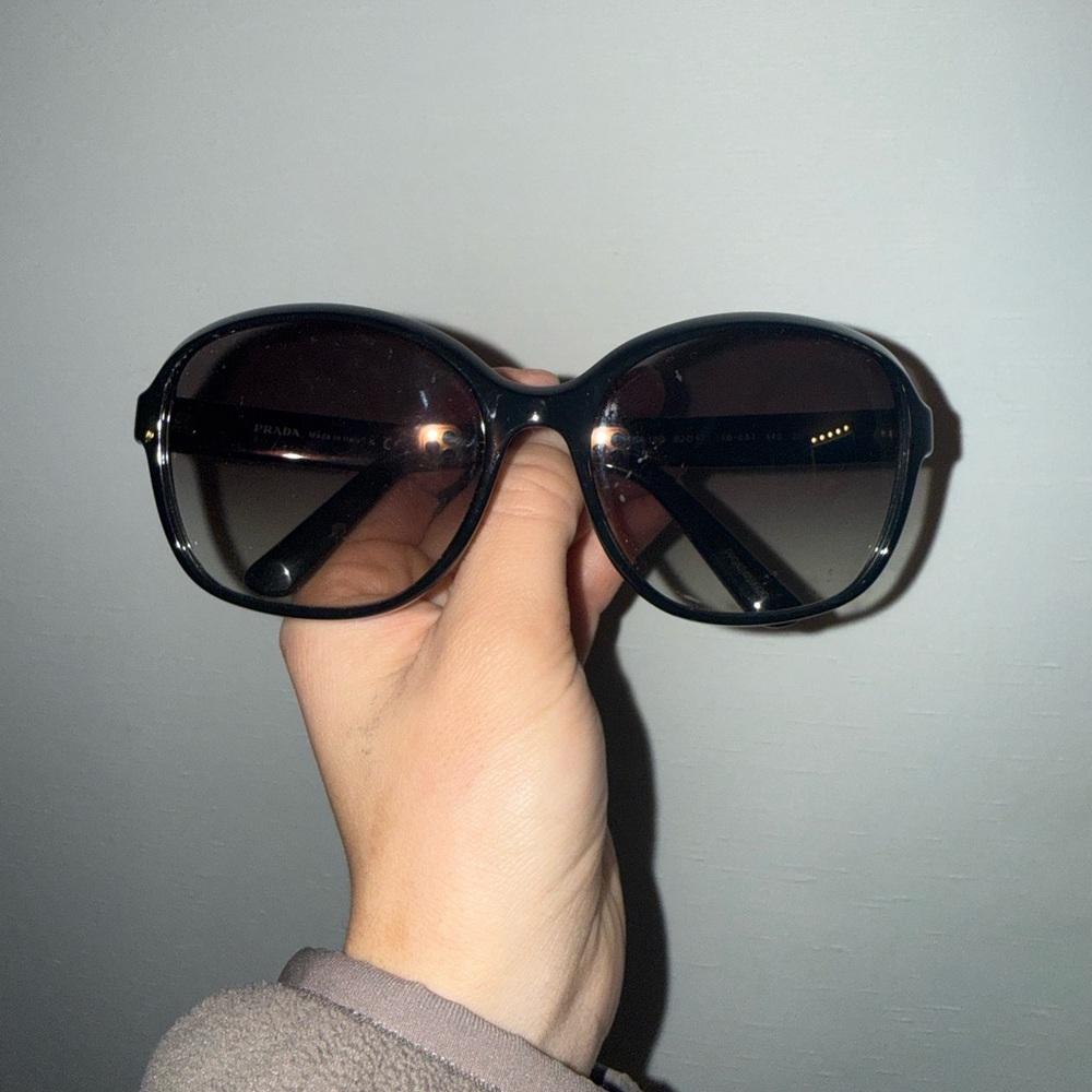 Prada Glossy Black Sunglasses